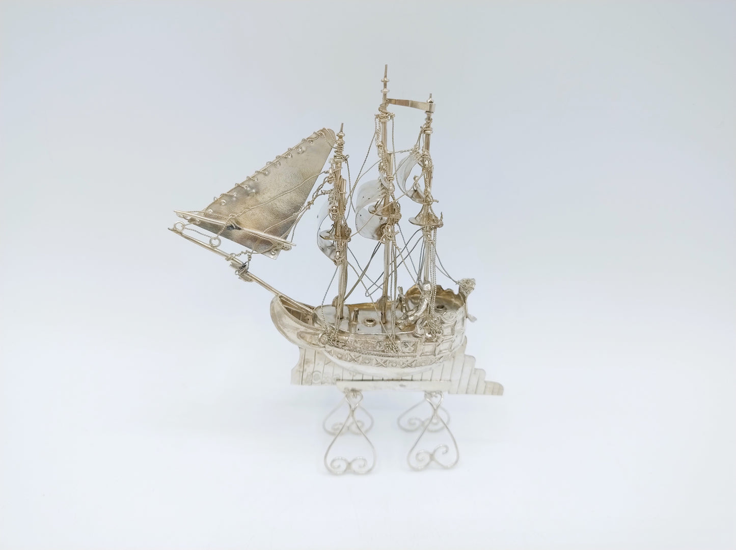 Silver miniature Cog, c. 1880