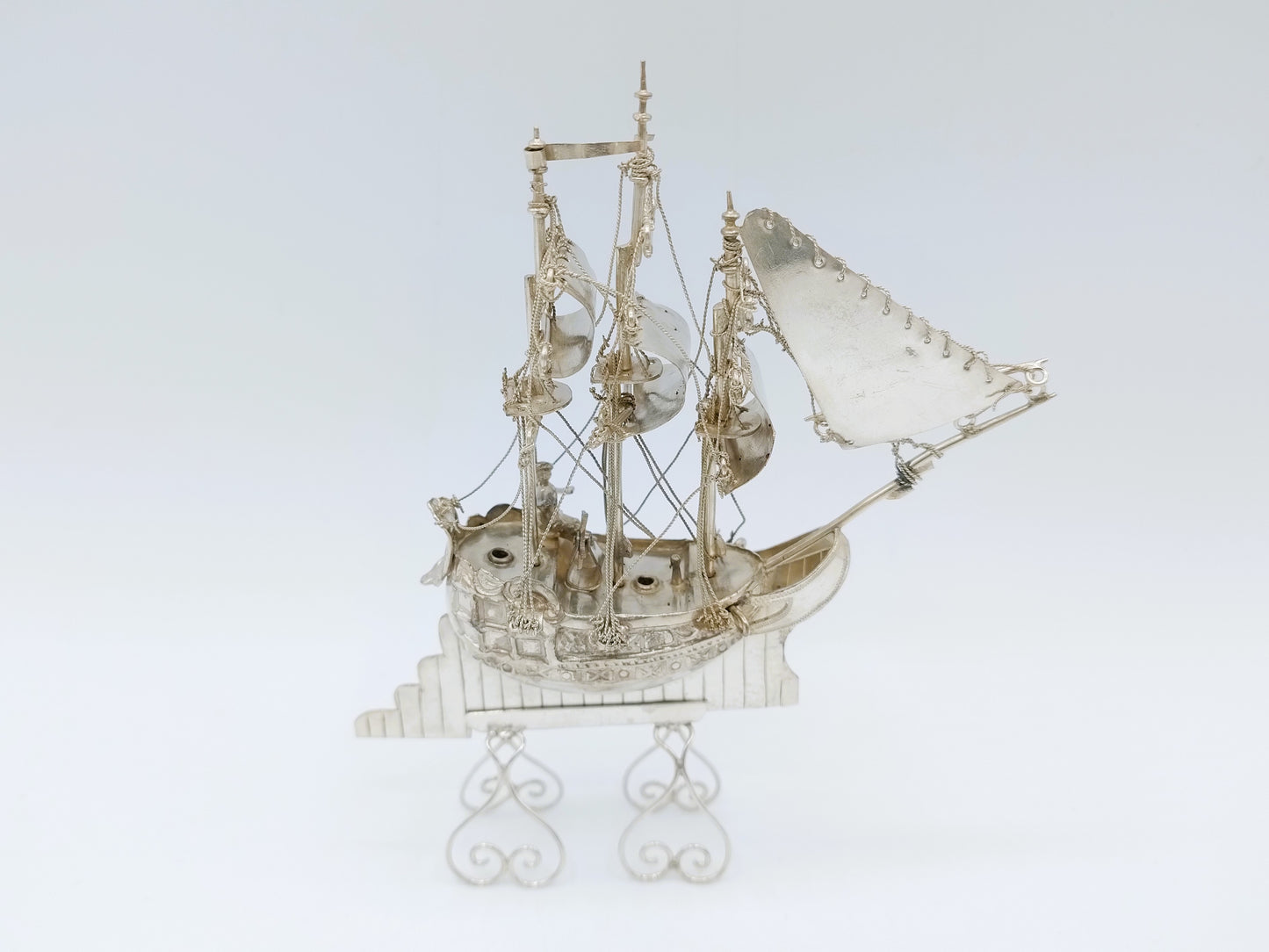 Silver miniature Cog, c. 1880