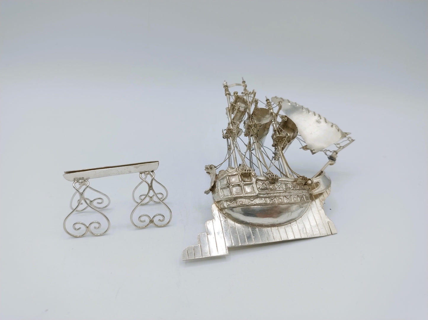 Silver miniature Cog, c. 1880