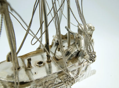 Silver miniature Cog, c. 1880
