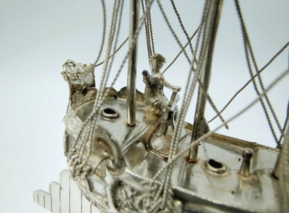 Silver miniature Cog, c. 1880