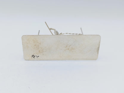 Silver miniature tightrope walker, C.B. Bos & Son, Zandvoort