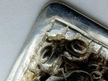 Silver miniature Lantern lighter, F.A. Lesener, Amsterdam, ca. 1930