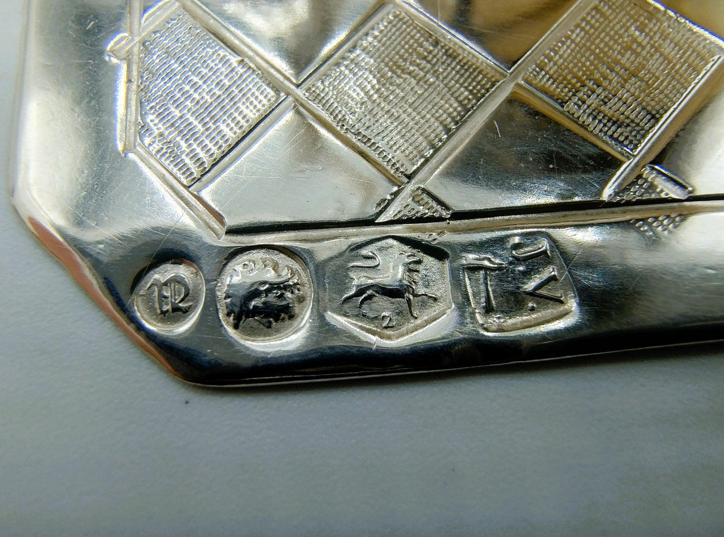 Zilveren miniatuur, wasdame, J. Verhoogt, Hoorn, 1904