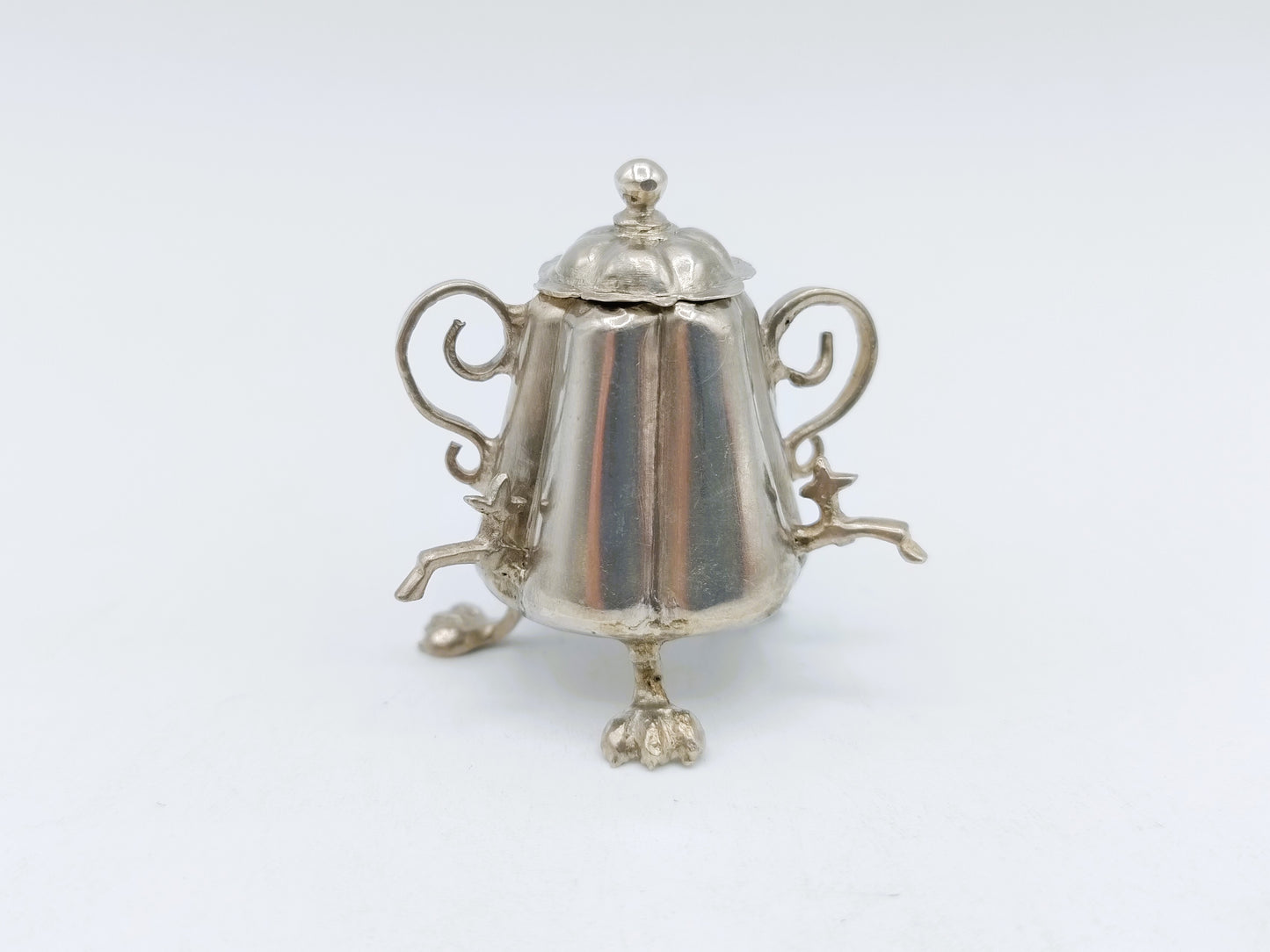 Silver miniature coffee pot, 19th century