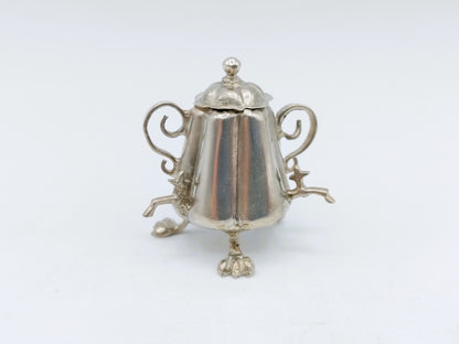 Silver miniature coffee pot, 19th century