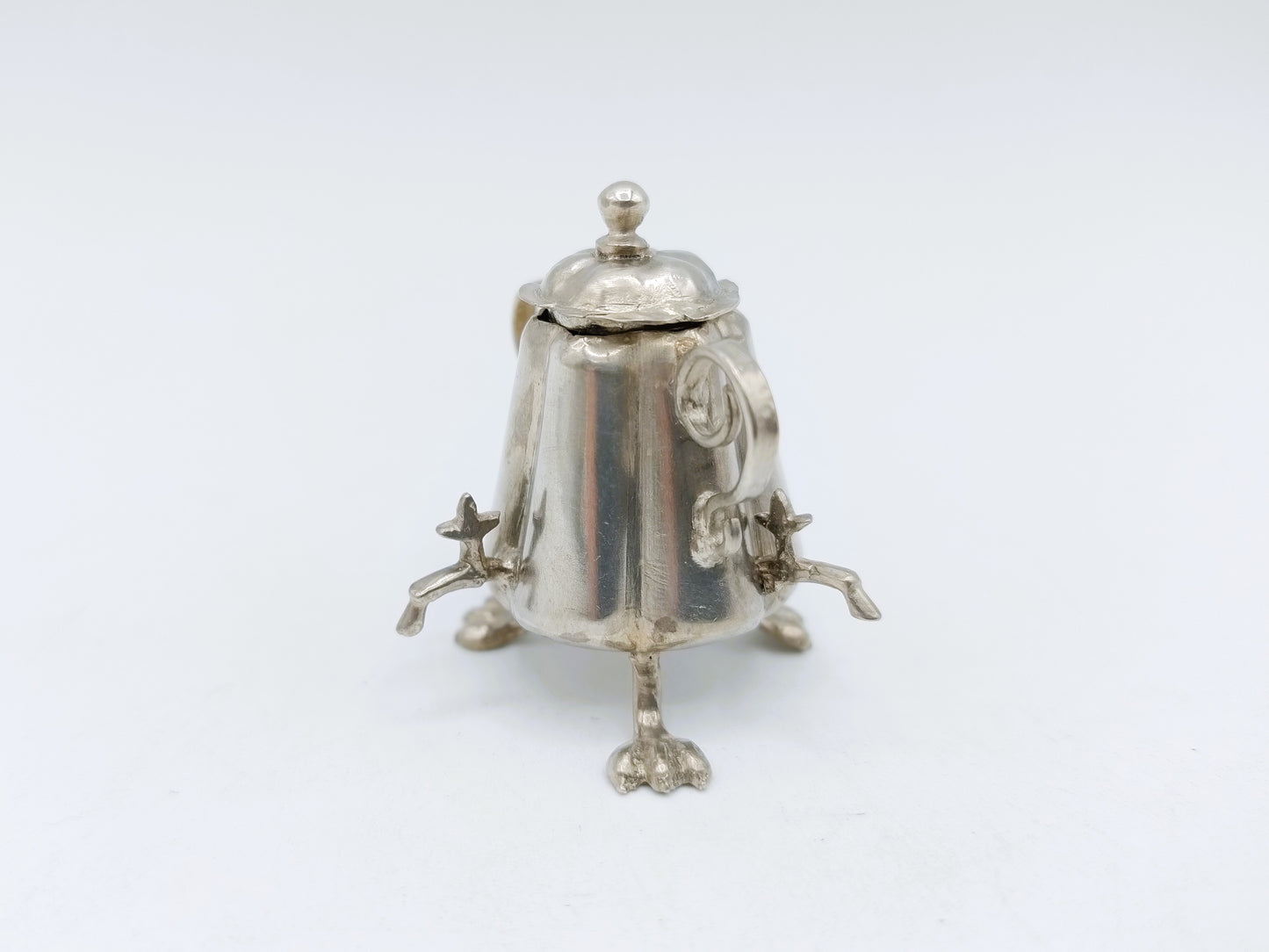 Silver miniature coffee pot, 19th century