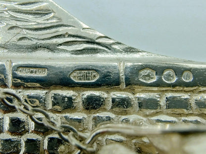 Zilveren miniatuur trekschuit met paard, H. Hooijkaas, Schoonhoven, 1971