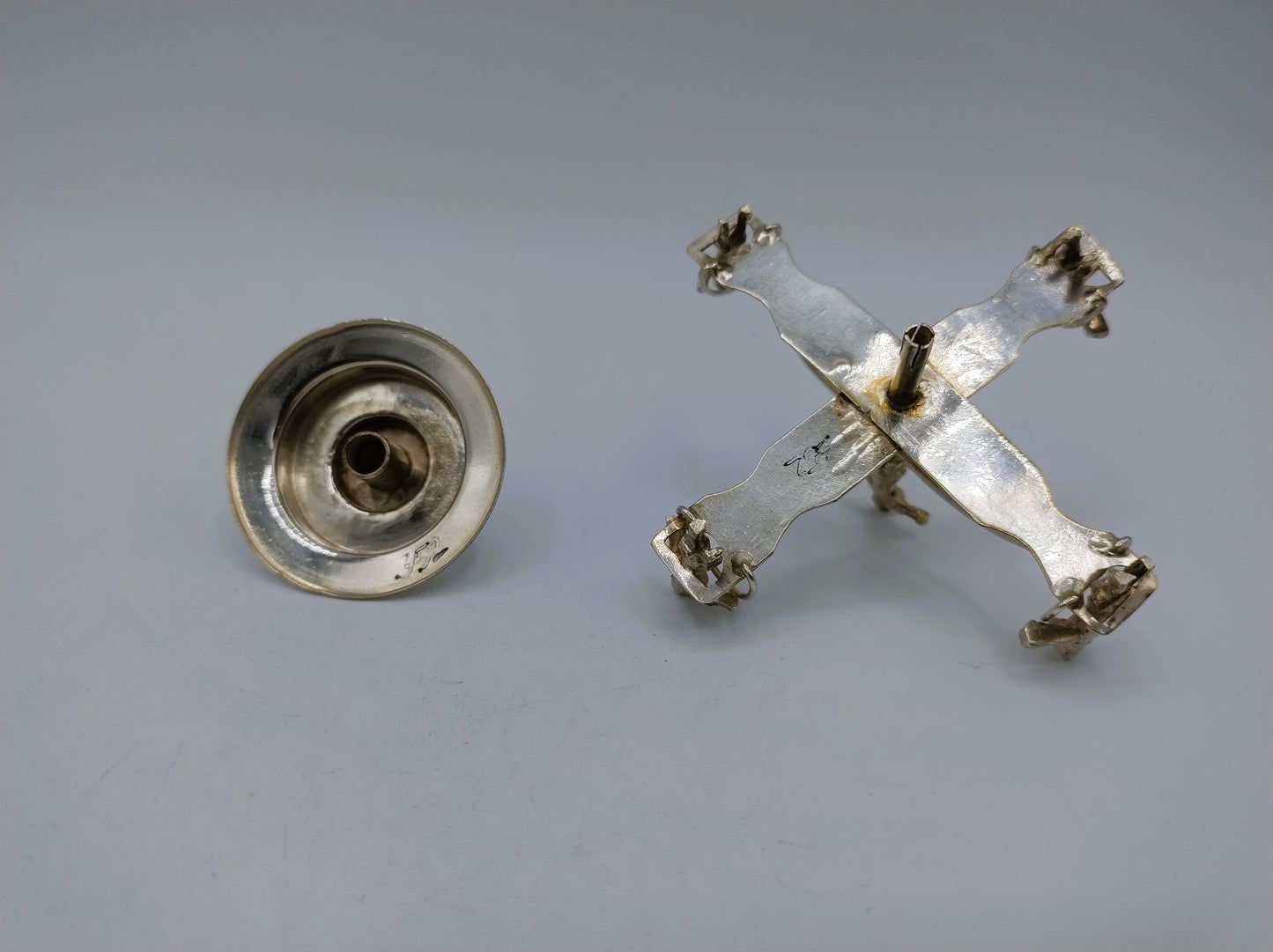 Silver miniature carousel, 19th century