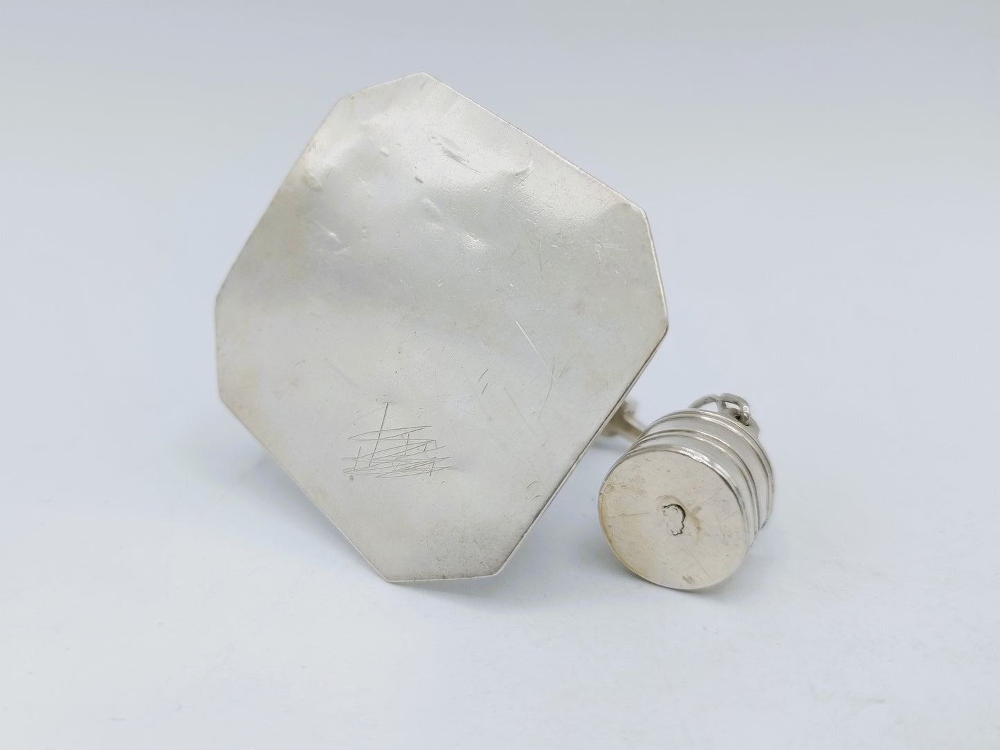 Silver miniature water carrier, 19th century