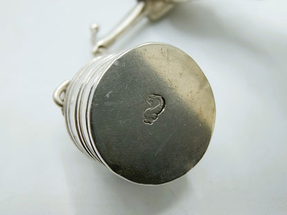 Silver miniature water carrier, 19th century