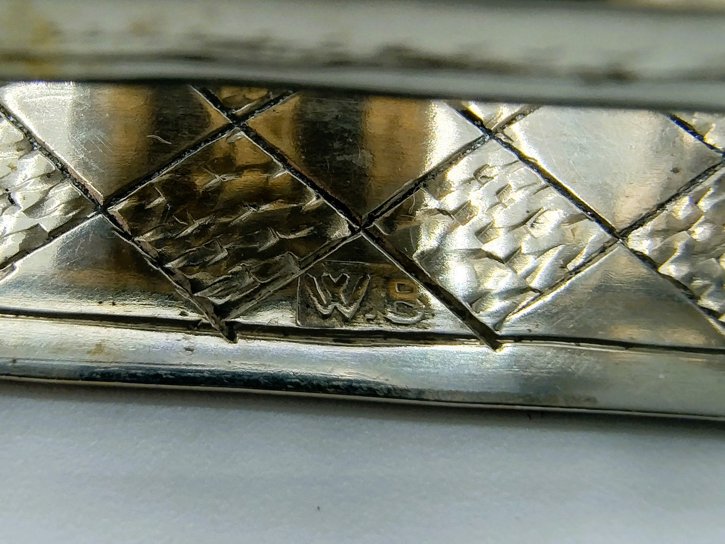 Zilveren miniatuur, kaasdragers, W. Brehm, Schoonhoven, 20e eeuws