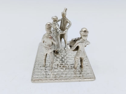 Zilveren miniatuur dansgroep, H. Hooijkaas, Schoonhoven, 1979