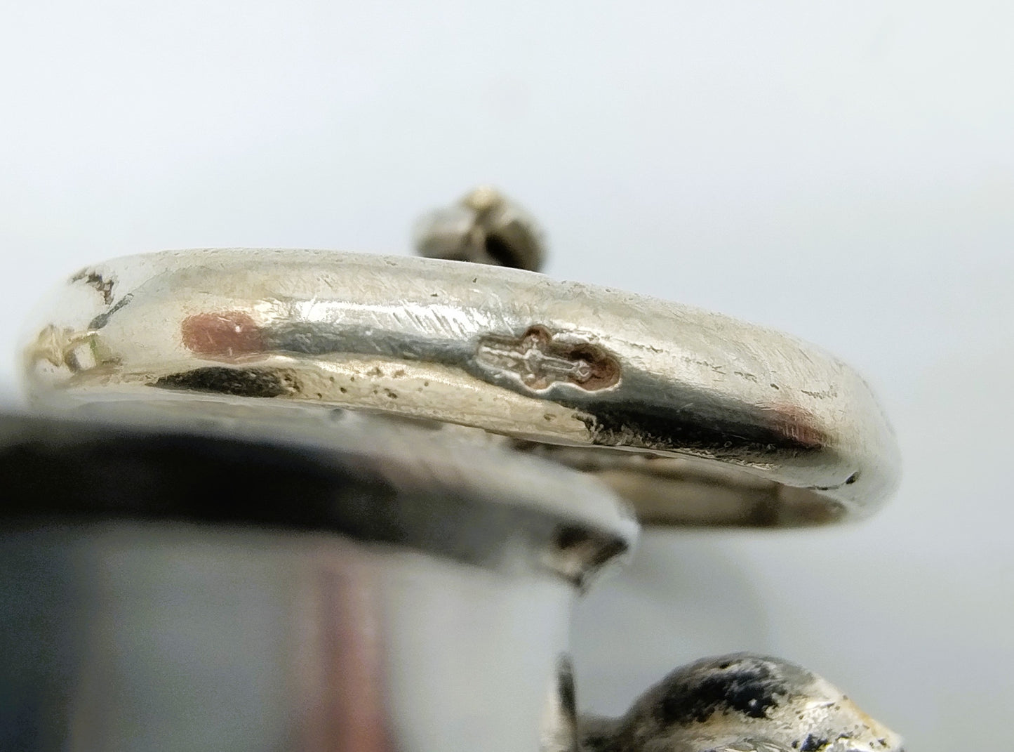 Zilveren miniatuur postkoets, 19e eeuws