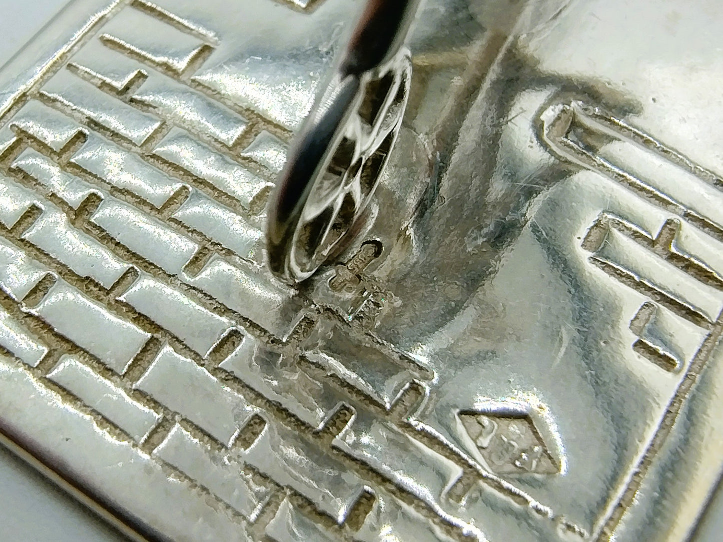 Silver miniature cyclist, F.A. Lesener, Amsterdam, ca. 1930