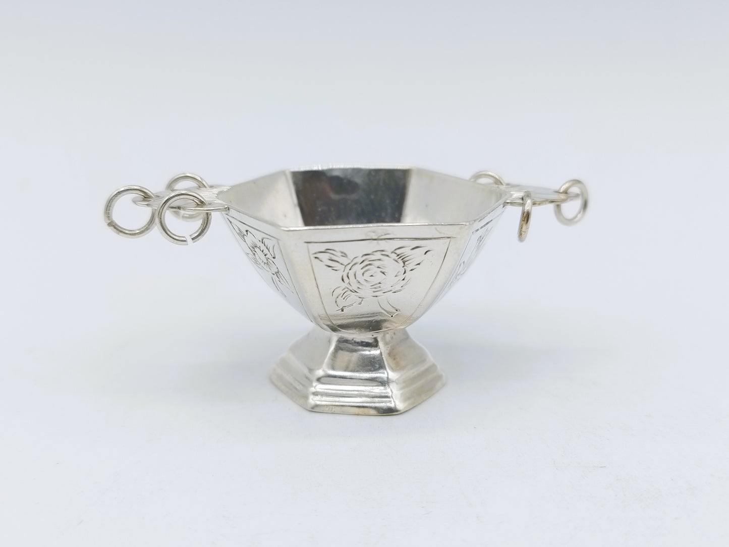 Silver miniature brandy bowl, 19th century