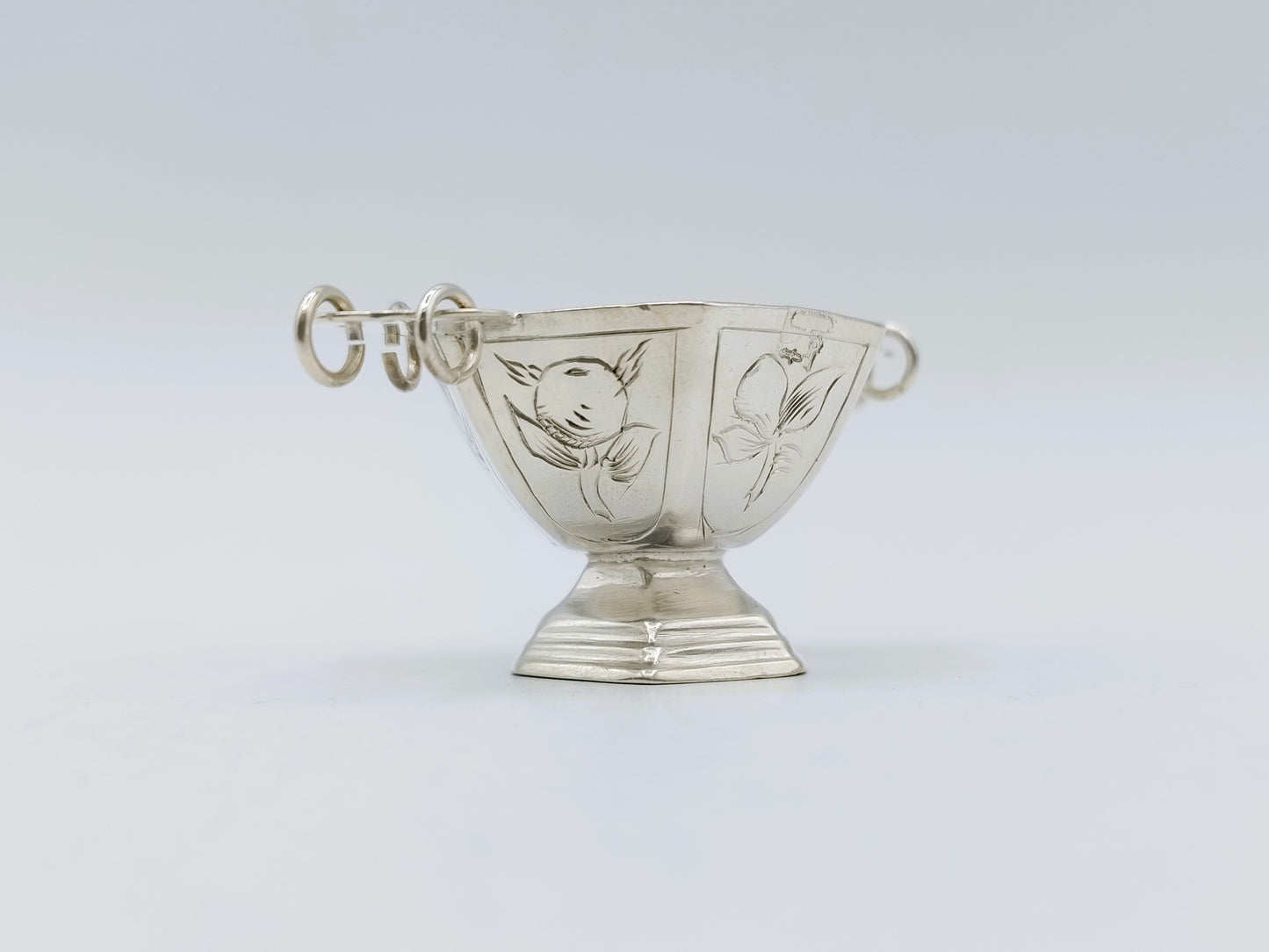 Silver miniature brandy bowl, 19th century