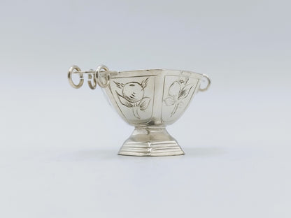 Silver miniature brandy bowl, 19th century