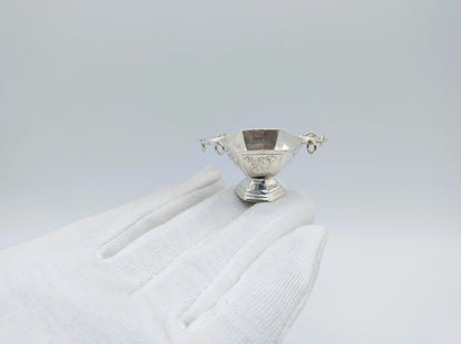Silver miniature brandy bowl, 19th century