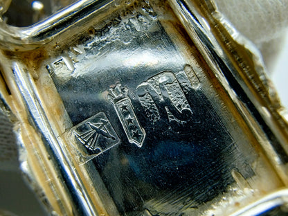 Zilveren miniatuur koets, A.F. Westerwaal, Amsterdam, ca. 1910