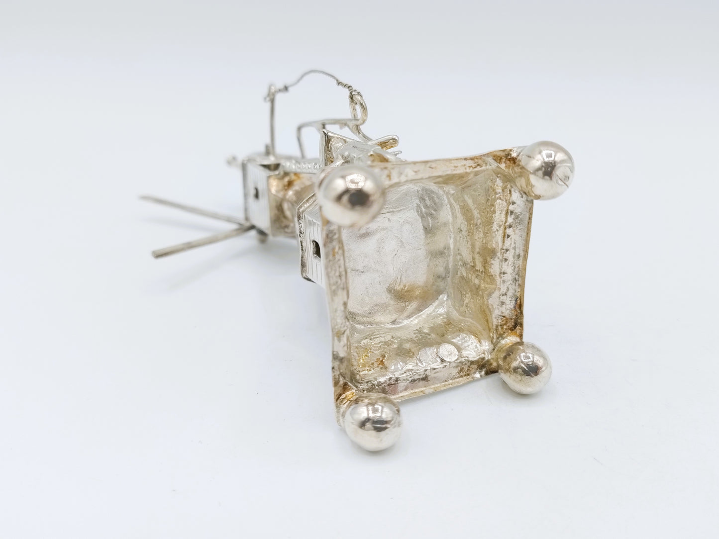 Silver miniature windmill, J. Verhoogt, Hoorn, 1910