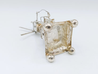 Silver miniature windmill, J. Verhoogt, Hoorn, 1910