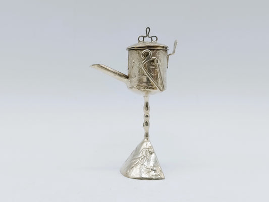 Zilveren miniatuur snotneus, 19e eeuws