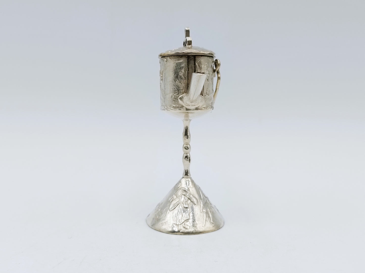 Silver miniature snotneus, 19th century