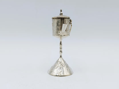 Silver miniature snotneus, 19th century
