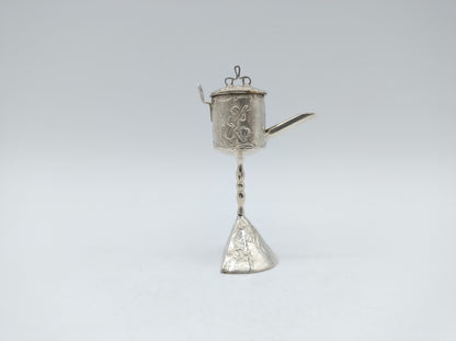 Silver miniature snotneus, 19th century