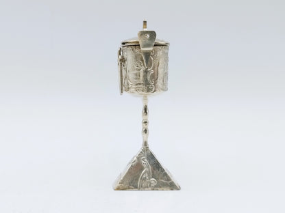 Silver miniature snotneus, 19th century