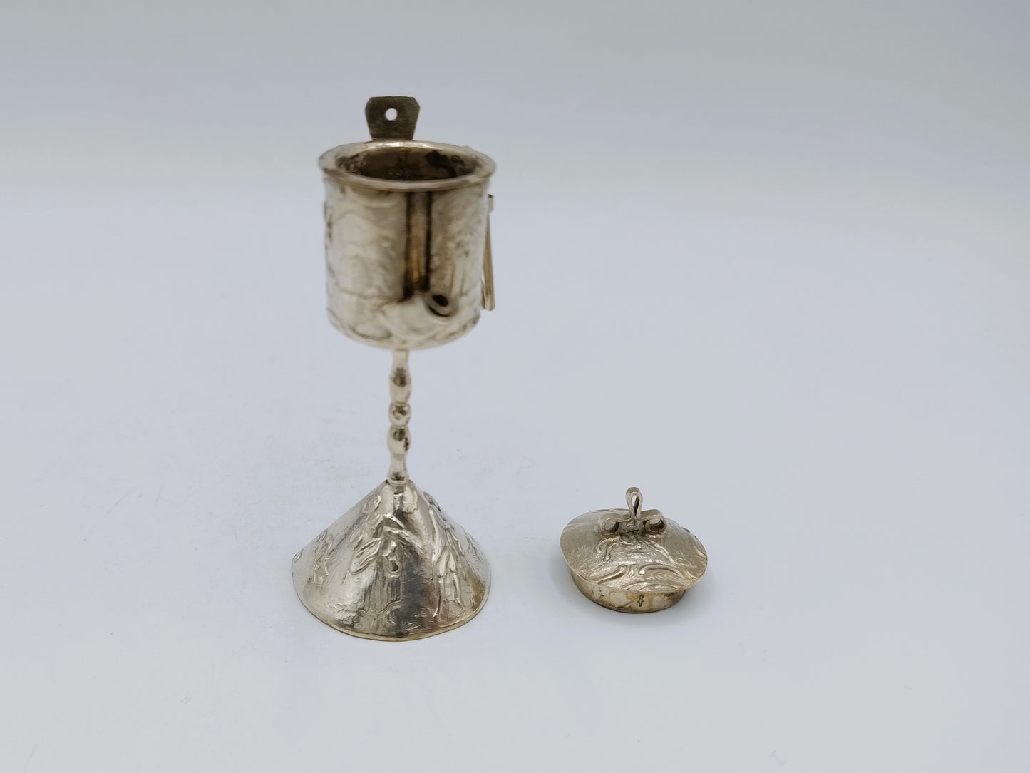 Silver miniature snotneus, 19th century