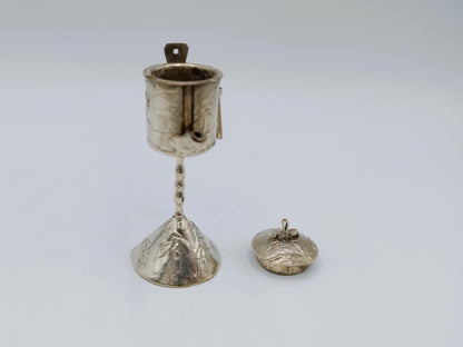 Silver miniature snotneus, 19th century