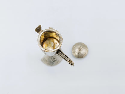 Silver miniature snotneus, 19th century