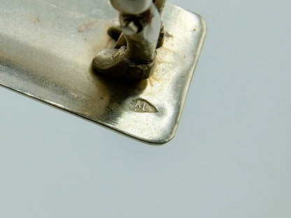 Silver miniature blacksmiths, F.A. Lesener, Amsterdam, c. 1930