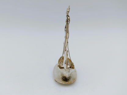 Zilveren miniatuur botter, A.F. Westerwaal, Amsterdam, ca. 1910