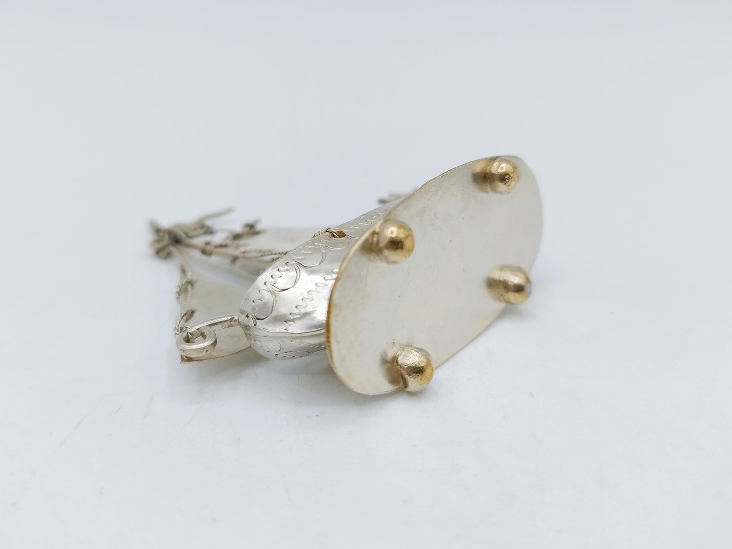 Zilveren miniatuur botter, A.F. Westerwaal, Amsterdam, ca. 1910