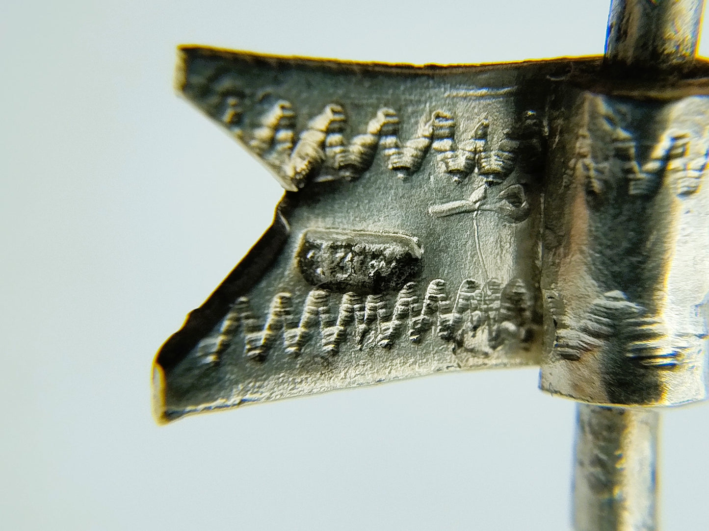 Zilveren miniatuur botter, A.F. Westerwaal, Amsterdam, ca. 1910
