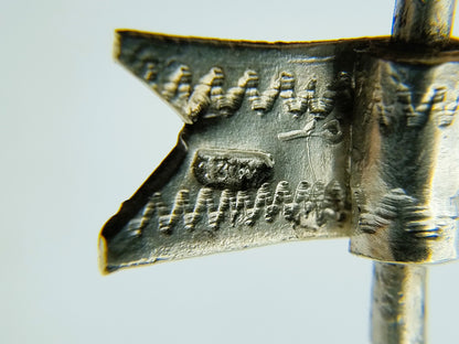 Zilveren miniatuur botter, A.F. Westerwaal, Amsterdam, ca. 1910