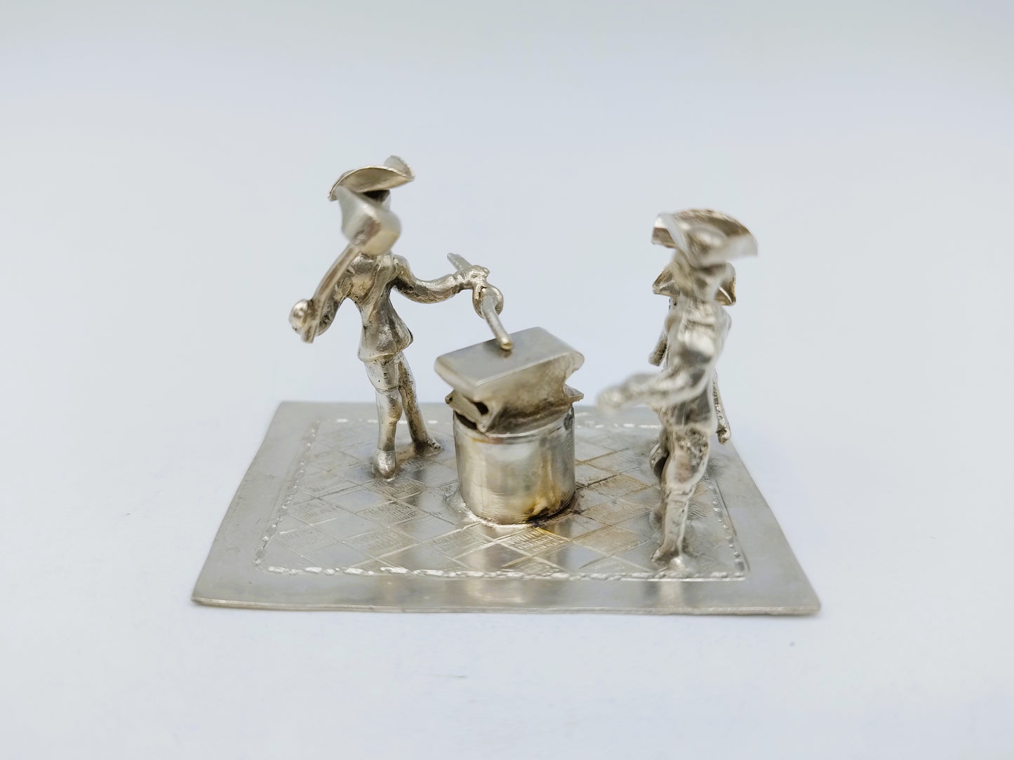 Zilveren miniatuur smid, Nederland, 1903