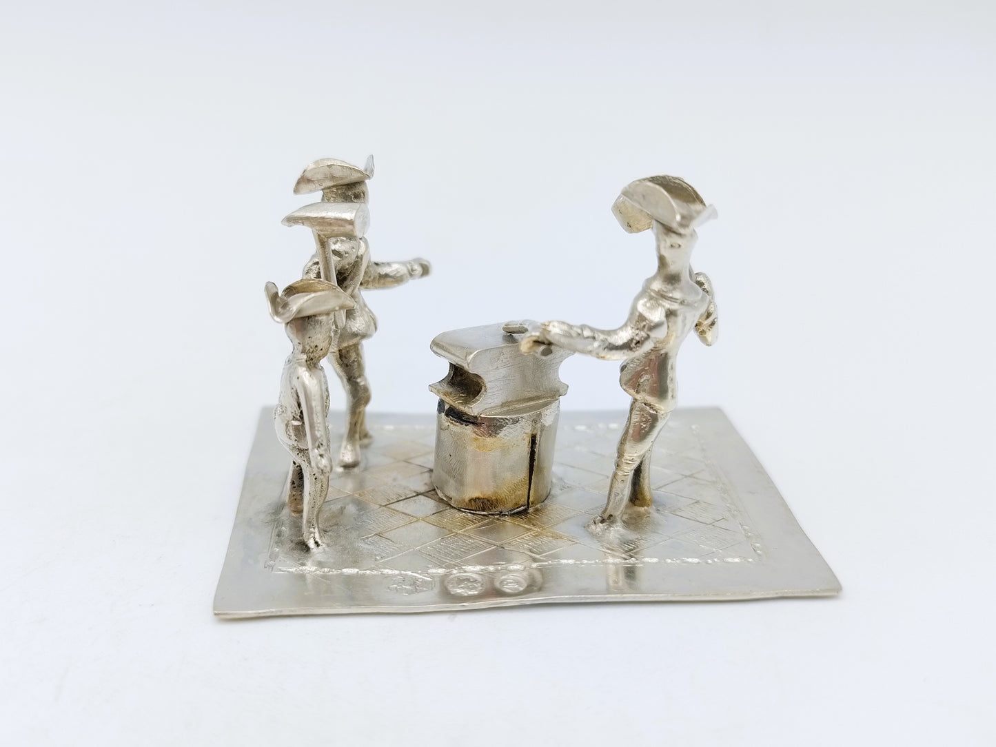 Zilveren miniatuur smid, Nederland, 1903