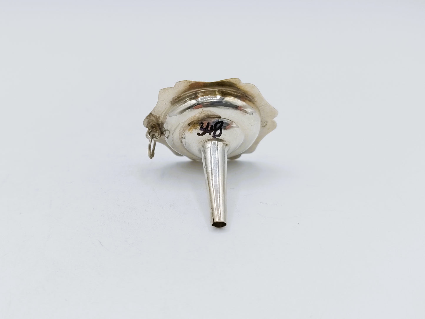 Zilveren miniatuur trechter, H. Hooijkaas, Schoonhoven, ca. 1880