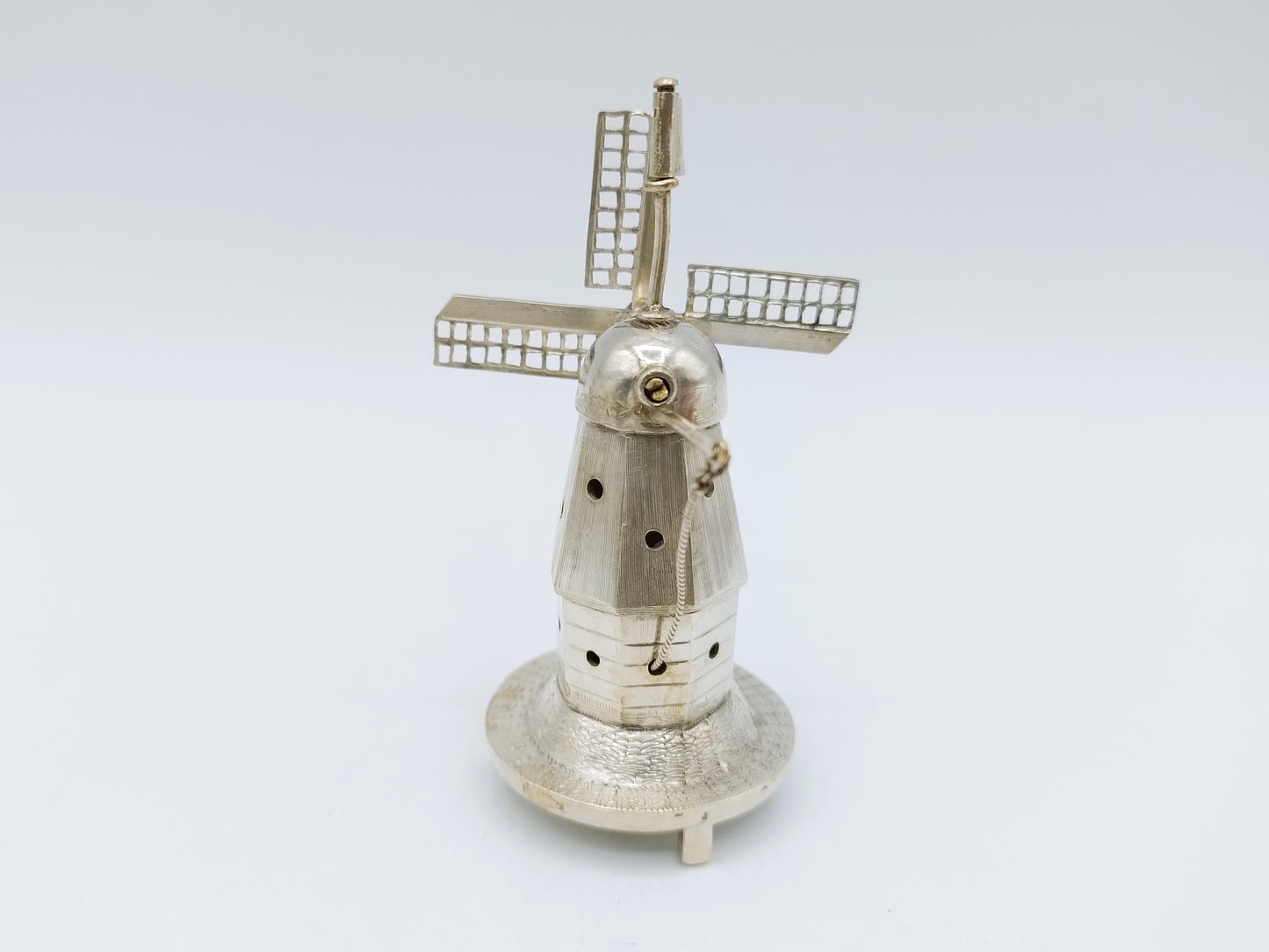 Silver miniature windmill, Netherlands, 19th century