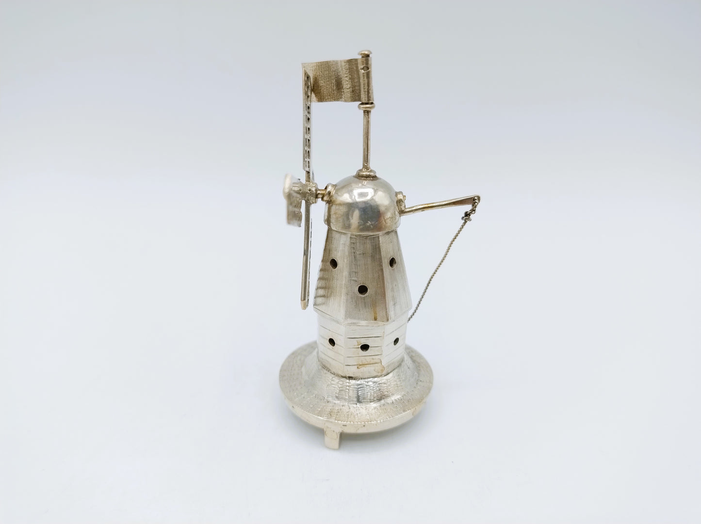 Silver miniature windmill, Netherlands, 19th century