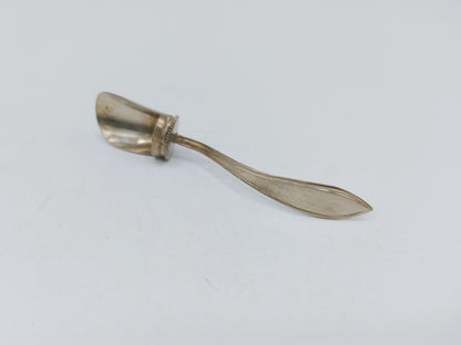 Zilveren miniatuur suikerlepel, D. van Maarseveen Sr, Amsterdam, 1837