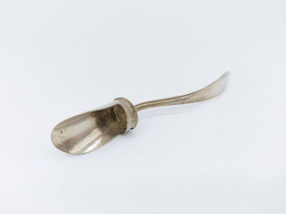 Zilveren miniatuur suikerlepel, D. van Maarseveen Sr, Amsterdam, 1837