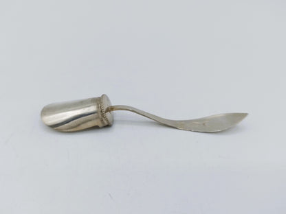 Zilveren miniatuur suikerlepel, D. van Maarseveen Sr, Amsterdam, 1837