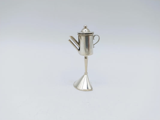 Zilveren miniatuur snotneus, 19e eeuws