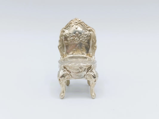 Zilveren stoel, W. Moering, Londen, 1900