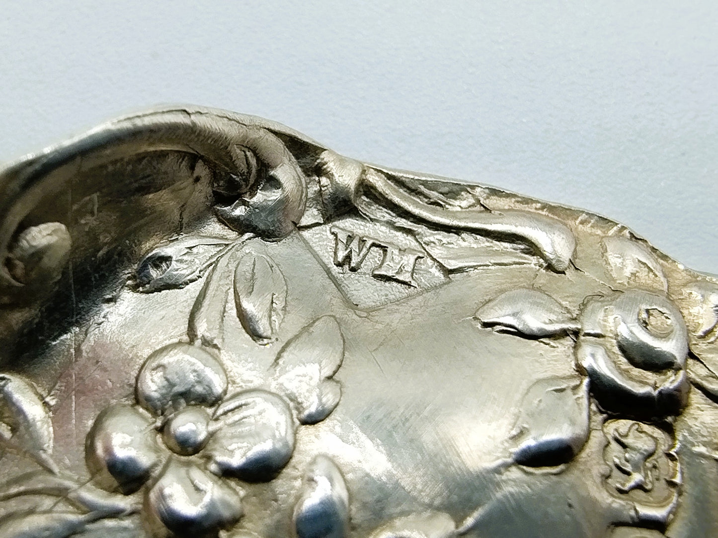 Silver chair, W. Moering, London, 1900